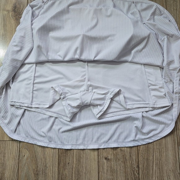 ACX Active White Ribbed Skort - Picture 5 of 10